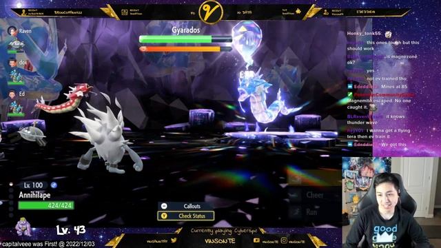 6 STAR Ghost Tera Gyarados Tera Raid Clear | Tera Raid Logs | Pokemon Scarlet and Violet смотреть онлайн