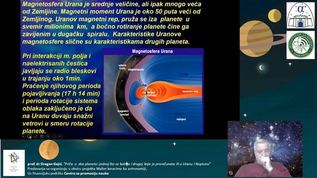 Priča o dve planete - Uran i Neptun (prof. dr Dragan Gajić) смотреть онлайн