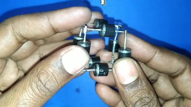 How to make bridge diode rectifier।Bridge diode।ডায়োড কানেকশন смотреть онлайн