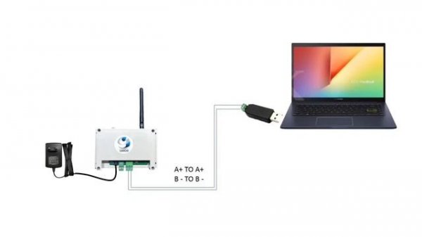 Converter RS485 to LoRa