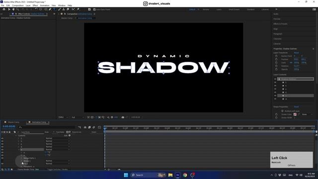 Forget About Drop Shadow! Create a Dynamic Shadow Effect in After Effects. смотреть онлайн
