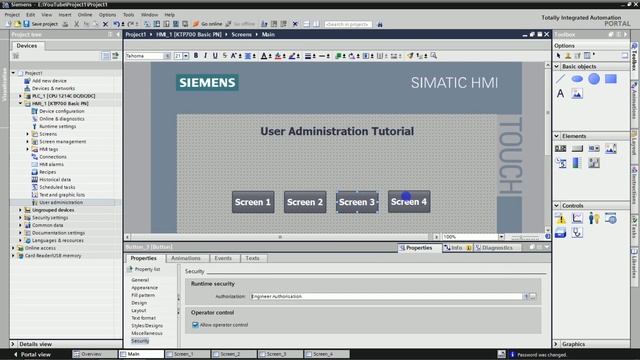 Siemens HMI User Management | Multiple Users and Groups Explained | English. смотреть онлайн