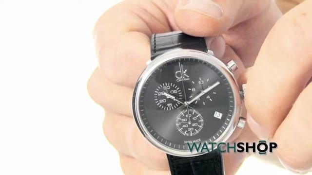 Calvin Klein Men's Substantial Chronograph Watch (K2N281C1) смотреть онлайн