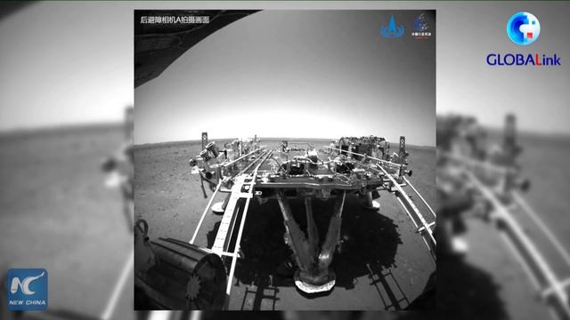 GLOBALink | China's first Mars rover drives onto red planet's surface смотреть онлайн