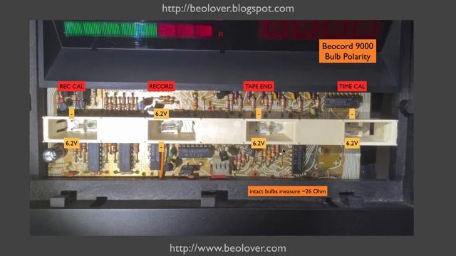 Beocord 9000: Replacing the Indicator Light Bulbs with SMD LEDs смотреть онлайн