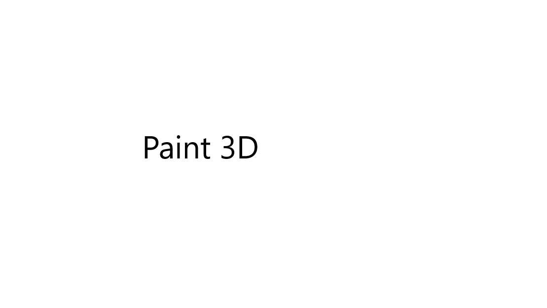Paint 3D