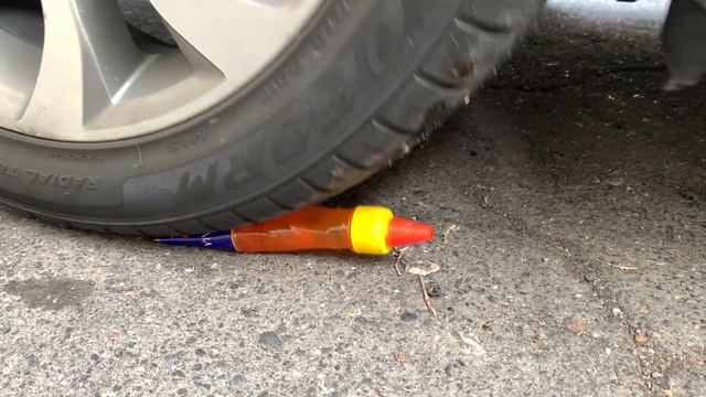 Experiment Car vs Mirinda Ballons Coca-cola Ketchup | Crushing Crunchy & Soft Things by Car смотреть онлайн