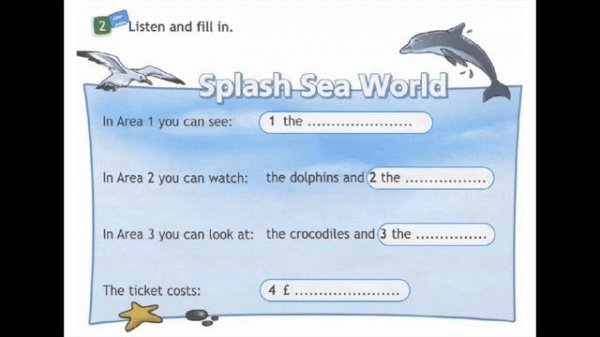 Spotlight 4 Workbook Audio Ex. 2, p. 34