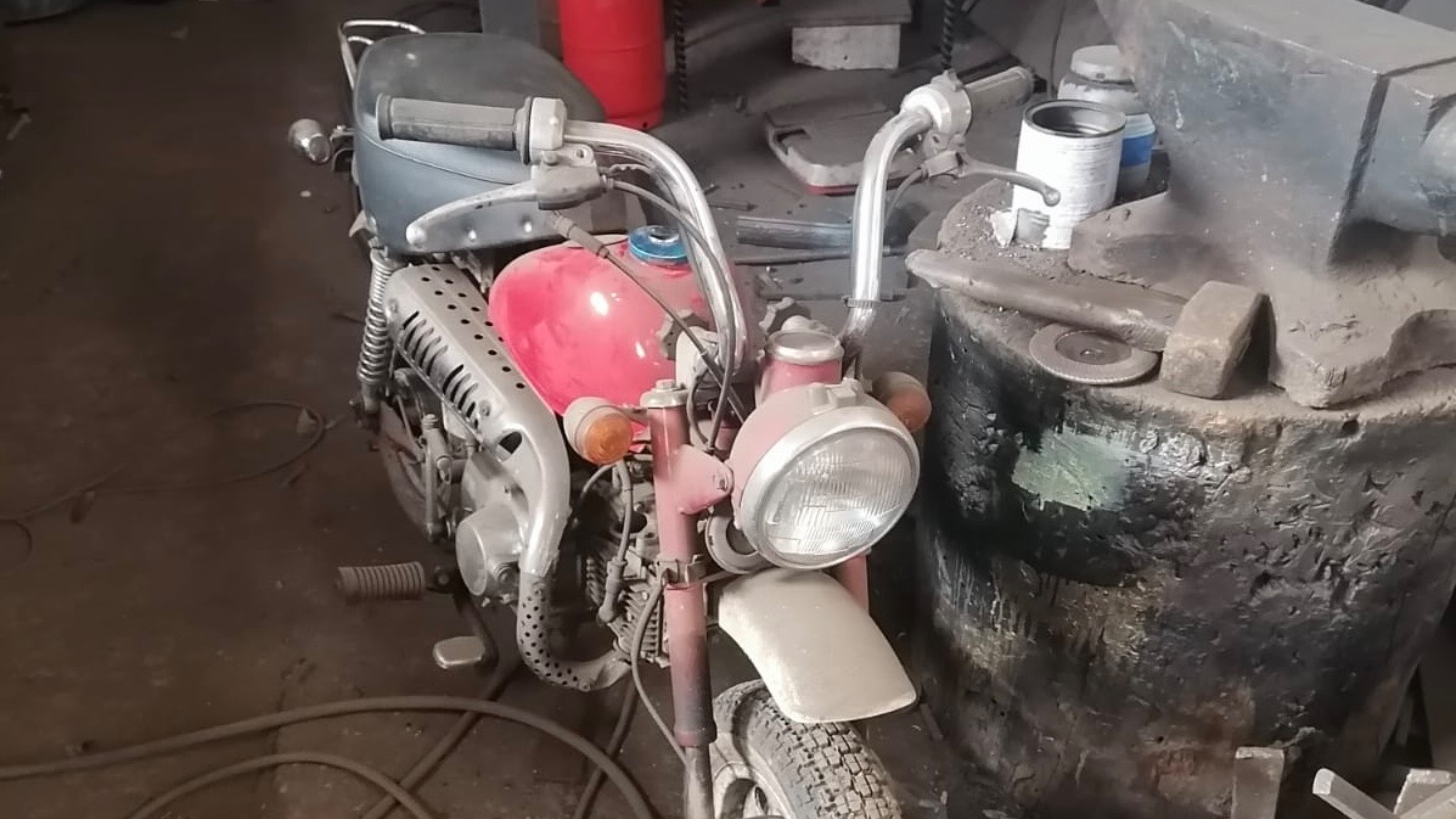 Honda Monkey MILLENIUM 2000 разборка (disassembly)