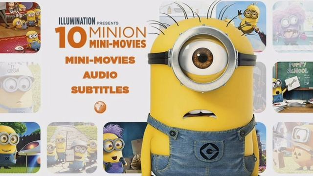 Minions 10 Mini Movies (2019) DVD Menu смотреть онлайн
