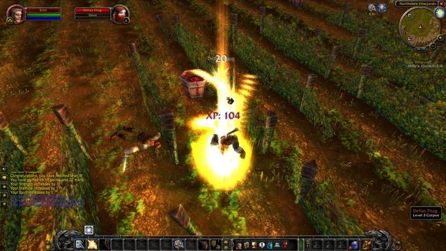 World of Warcraft Classic - Human Paladin - Elwynn Forest - Quest 9 - Milly's Harvest смотреть онлайн