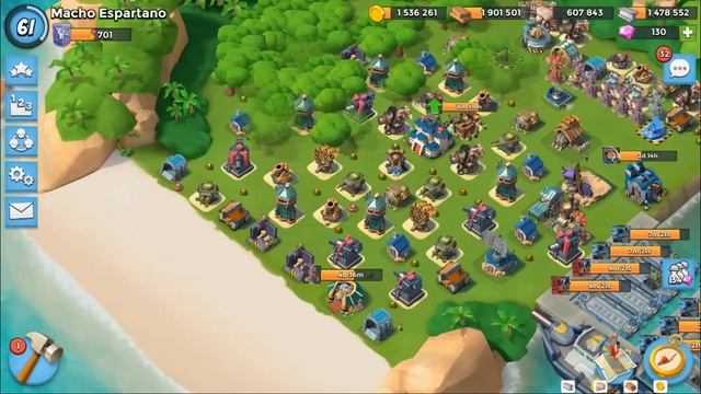 Boom Beach - Diseños - Bajar medallas - Tips смотреть онлайн