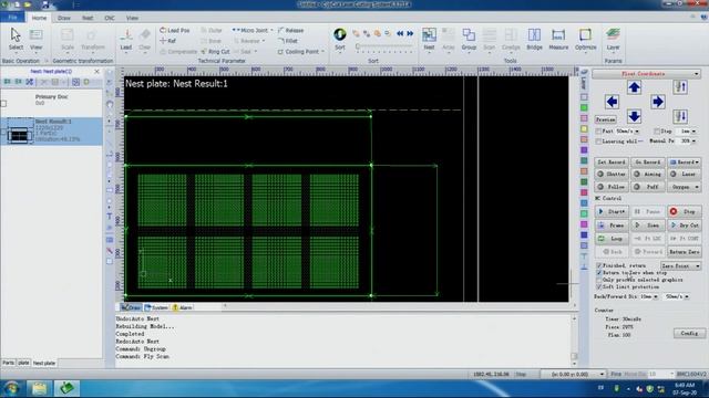 Basic Fly cutting with Cypcut (english) смотреть онлайн