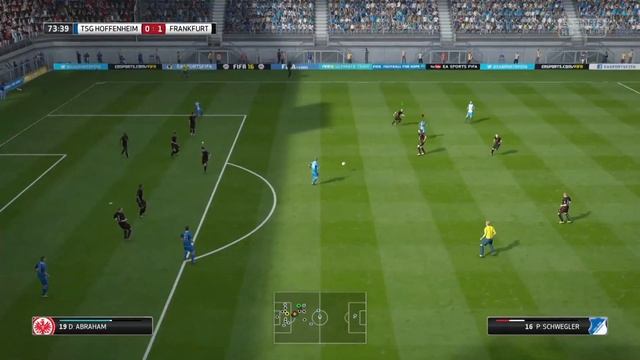 Hoffenheim vs. Frankfurt - FIFA 16 Player Match with EA SPORTS смотреть онлайн