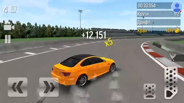 Короткий обзор из игры "Drift Max". смотреть онлайн