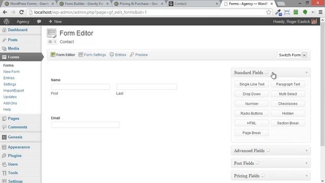 Create a Contact Form with Gravity Forms смотреть онлайн
