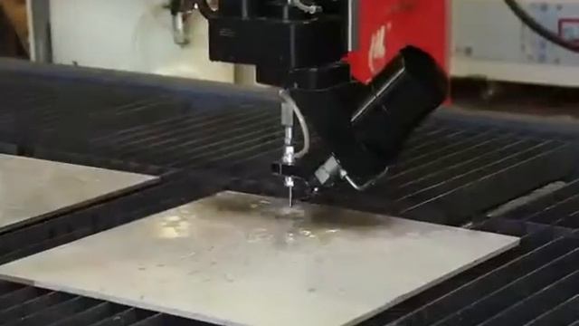 5 axis Water Jet Cutting Machine Siemens смотреть онлайн