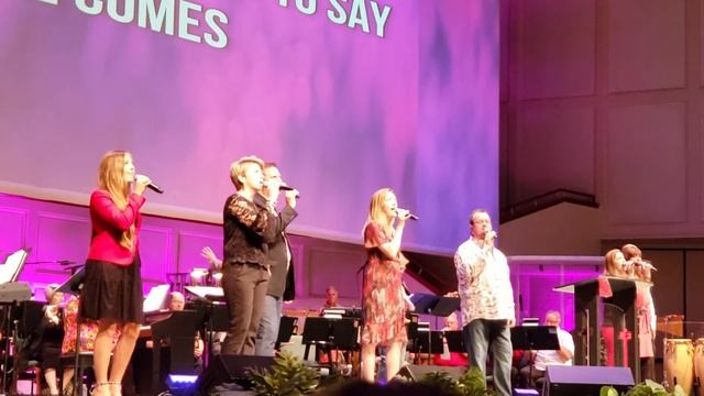 Adron singing with Victory Church Choir 9/9/18 am смотреть онлайн