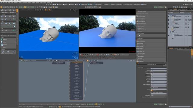 Modo _ Octane Render_ Shadow Catcher смотреть онлайн