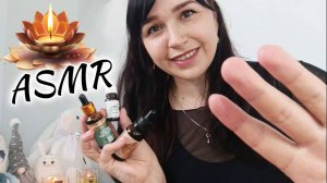 АСМР🪔 Арома Массаж, Массаж шеи, спины и лица💆♀️ ASMR massage