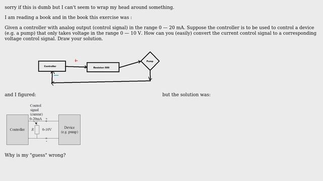 Electronics: Converting current signal to voltage signal with a resistor смотреть онлайн