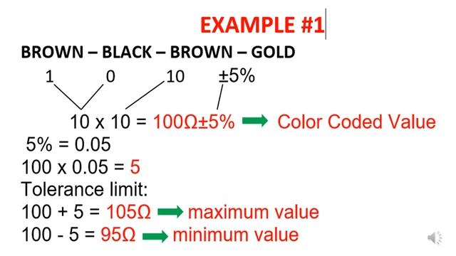 EPAS LESSON 5: RESISTOR COLOR CODING смотреть онлайн