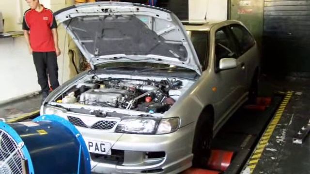 wezzs almera gti on dyno смотреть онлайн