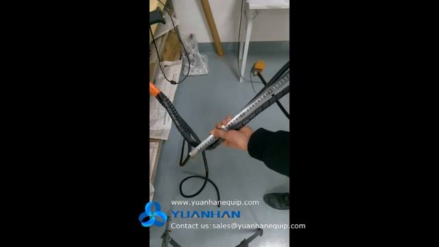 PVC spiral tube wrapping machine for wiring harness - Yuanhan смотреть онлайн