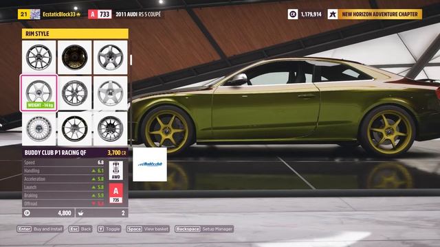 Audi RS5 Coupe Tuning - Forza Horizon 5 | RS5