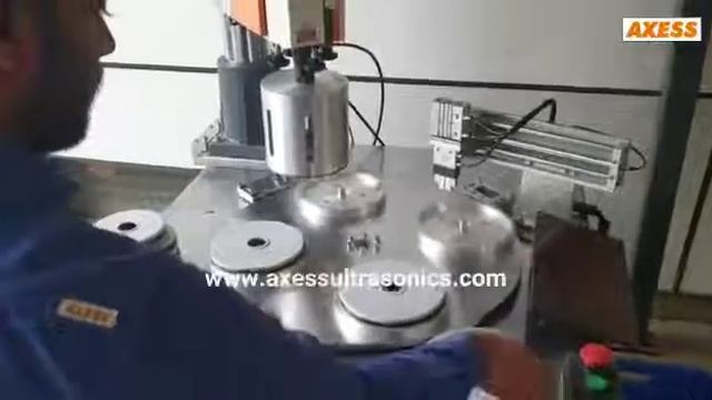 Ultrasonic Welder with Rotatory Indexer By Axess Ultrasonics Pvt Ltd смотреть онлайн