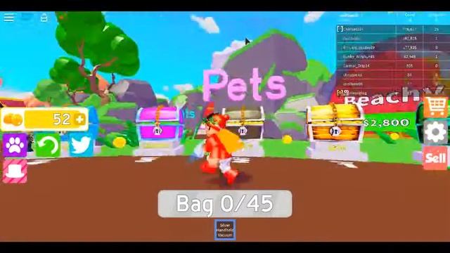 Vacuum simulator! (CODES ASWELL!) смотреть онлайн