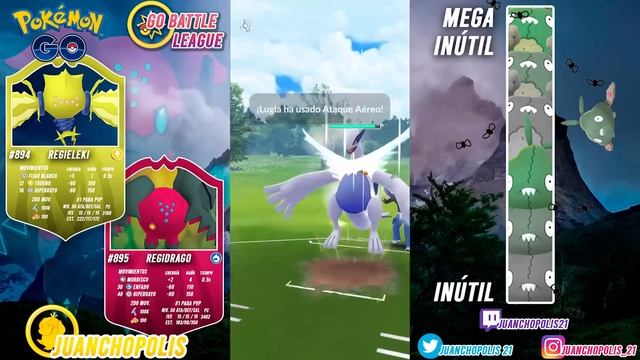 ¿QUÉ TAN INÚTILES SON REGIELEKI Y REGIDRAGO JUNTOS EN MASTER LEAGUE? Ep. 34-Pokémon Go PvP смотреть онлайн