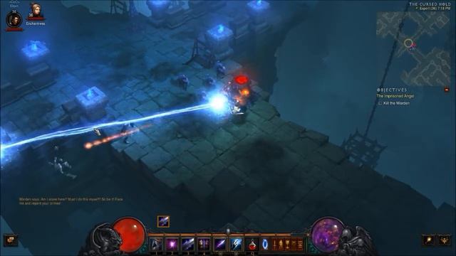 how to speedrun the warden in D3 2.2.0 S3 смотреть онлайн