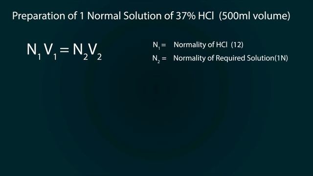 1 normal solution of hcl | 1 N solution of hcl | 1 N hcl | hydrochloric acid solution preparation смотреть онлайн