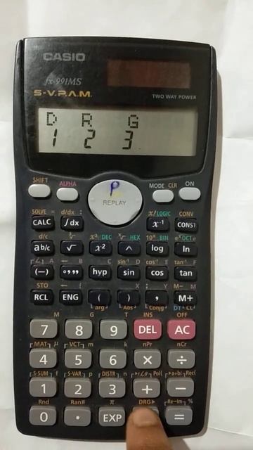 Solve | cos 30 degree | using calculator (Casio fx-991MS) смотреть онлайн