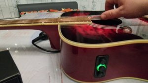 DEVISER A-3 Активный трансакустический врезной звукосниматель для гитары.Установка без пропила.