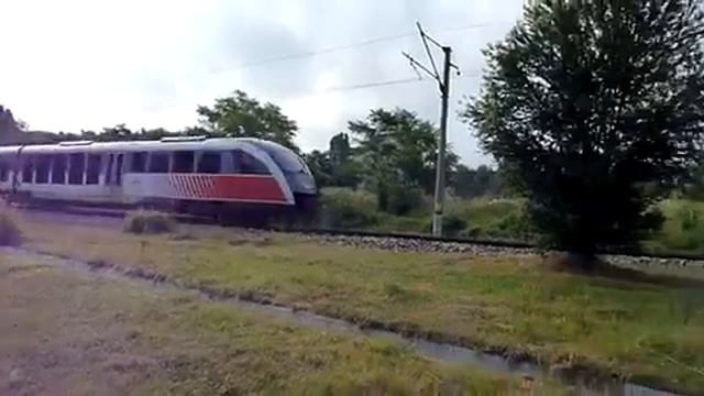Two coupled Siemens Desiro via a Hood Gevgeliiski - Sofia - Bulgaria1587 смотреть онлайн