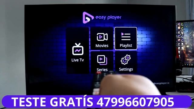 APLICATIVO DE IPTV GRATUITO PARA TV SMART SAMSUNG E LG EASY PLAYER смотреть онлайн