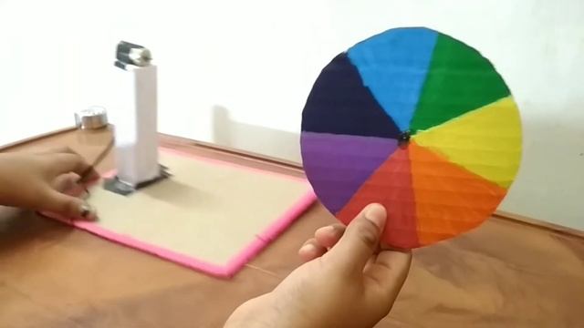 Newton's Disc Science project |how to make Newton's Disc 🔥 смотреть онлайн