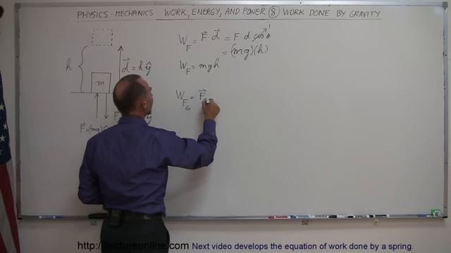 Physics 8 Work, Energy, and Power (8 of 37) Work Done by Gravity смотреть онлайн