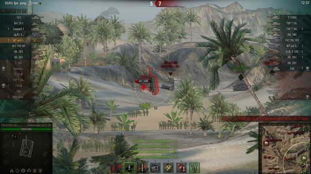 Сальто T110E5 и новая физика 9.14 worldoftanks 2016 02. смотреть онлайн