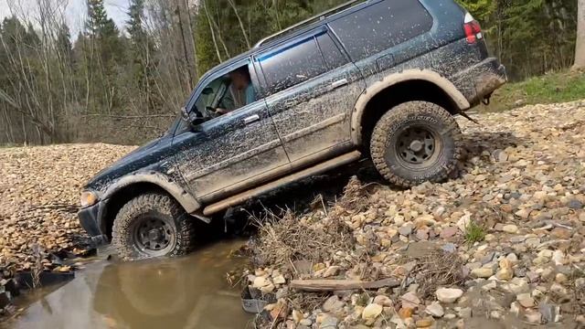 Паджеро спорт 1 3.0 V6 #pajero #pajerosport #offroad
