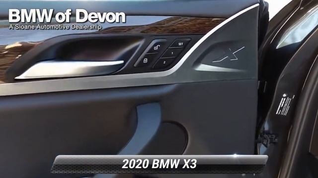 Used 2020 BMW X3 xDrive30i, Devon, PA 2046007 смотреть онлайн