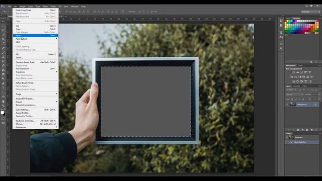 Вставить фотографию в рамку Paste photo into frame смотреть онлайн