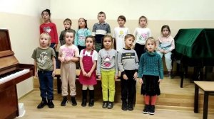 1. Муз. Р. Рустамова, сл. Л. Мироновой «Мы запели песенку» исп. учащиеся отделения РЭР