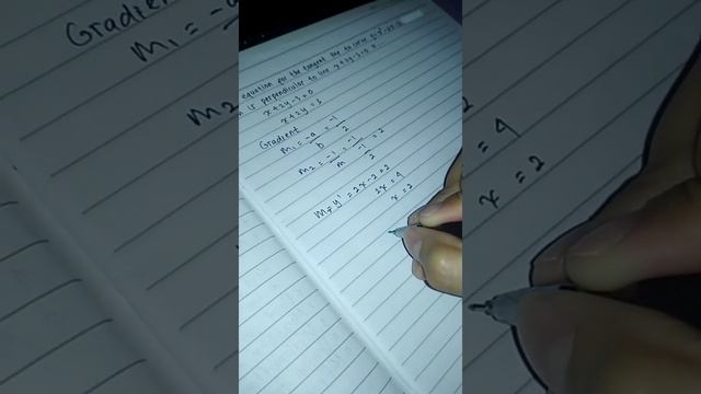 The equation for the tangent line to curve y=x²-2x-3 which is perpendicular to line x+2y-3=0 is... смотреть онлайн
