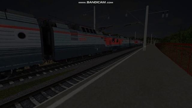 "Куча Дончаков" Система электровозов 2ЭС4К-135/137 со сплоткой электровозов | RTrainSim смотреть онлайн