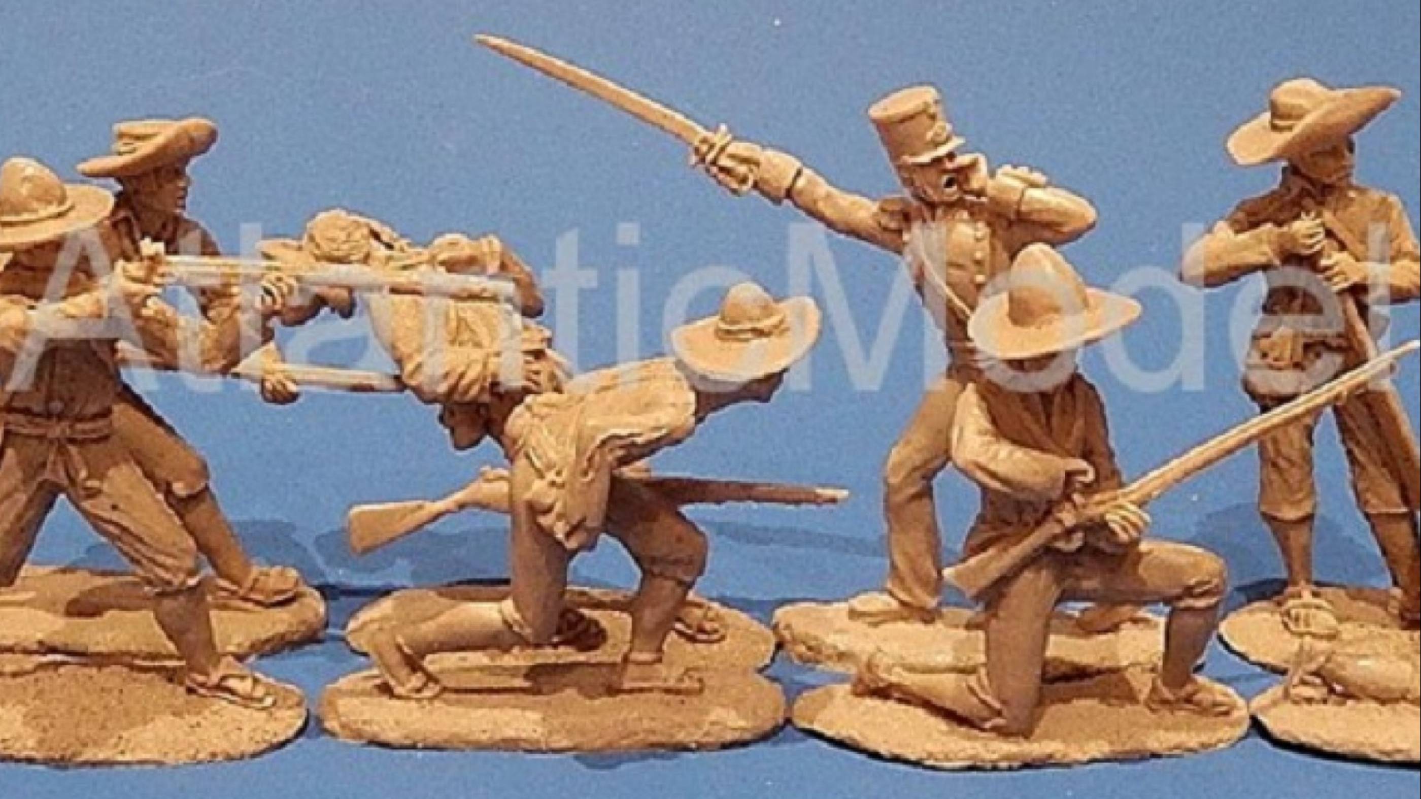 солдатики Barzso Мексиканская армия смотреть онлайн