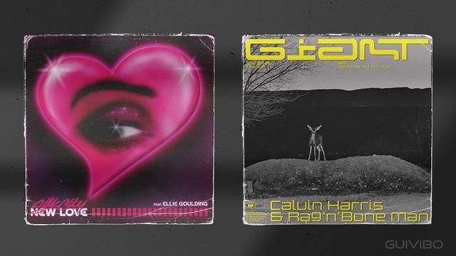 New Love x Giant (Mashup) - Ellie Goulding, Silk City & Calvin Harris смотреть онлайн