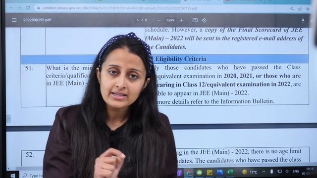 JEE MAINS 2022: LATEST UPDATE by NTA BREAKING NEWS : MAJOR UPDATE смотреть онлайн